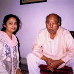 With Ustad Ali AKbar Khan Sahab at his Kolkata residence, Kolkata, India, 1999