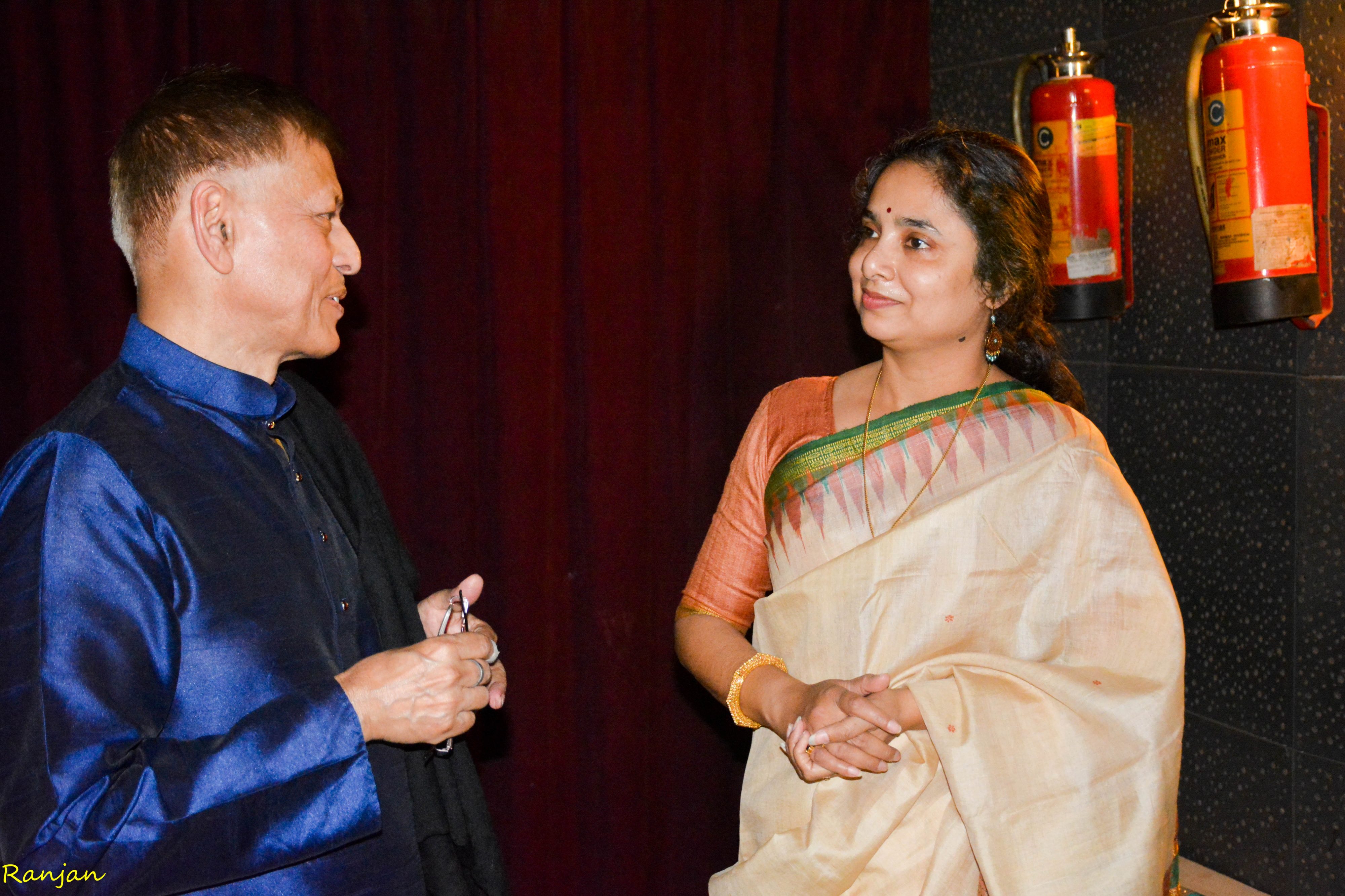 With Padma Bhushan Pt. Budhaditya Mukherjee