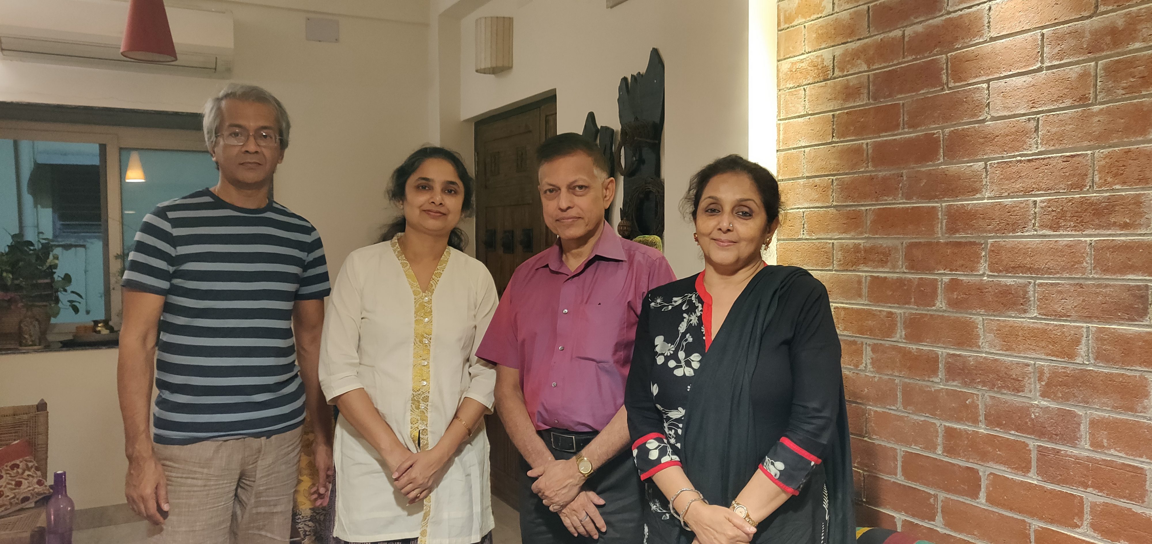 Budhaditya Da ( Padma Bhushan Pt. Budhaditya Mukherjee ) and Navanita Di