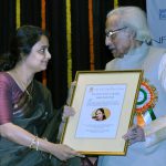 The Sangeet Samman Award from Pandit Amiya Ranjan Bandyopadhyay.